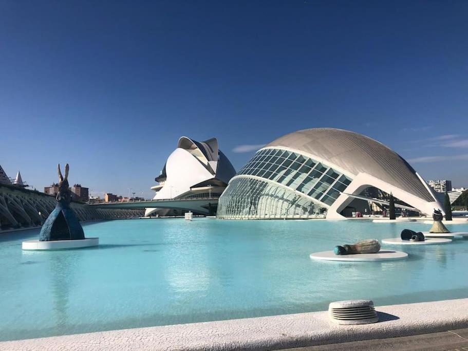 瓦伦西亚Loft Con Estilo Y Terraza En Centro Historico公寓 外观 照片