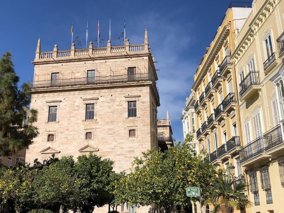 瓦伦西亚Loft Con Estilo Y Terraza En Centro Historico公寓 外观 照片